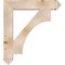 Ekena Millwork Westlake Arts & Crafts Smooth Bracket, Douglas Fir, 5 1/2"W x 34"D x 38"H BKT06X34X38WTL03SDF - alternate 2